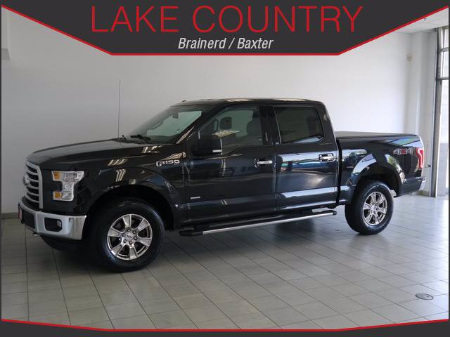 Pre Owned 2015 Ford F 150 Xlt Chrome Crew Cab Xlt Backup Camera Bluetooth Tonneau Cover Running Boards Usb Aux Port In Baxter 10ag439t Lake Country Toyota